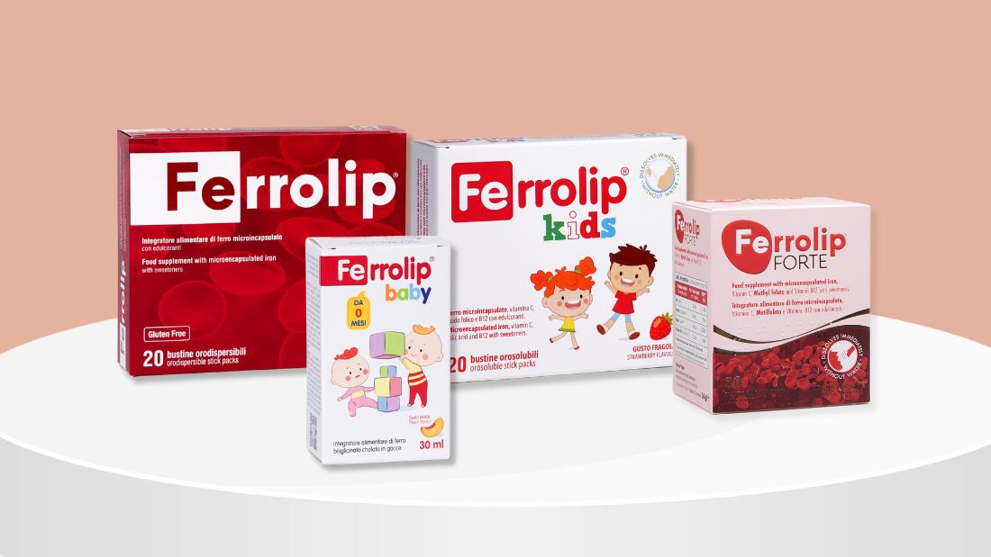 Elija Ferrolip: ¡dé un salto cualitativo en la suplementación con hierro!