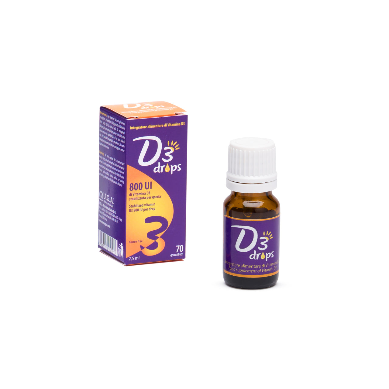 D3 Gotas 800IUI E Botella