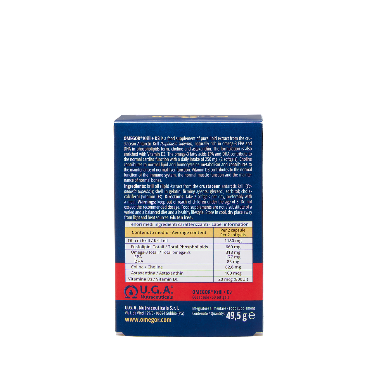 OMEGOR Krill con D3