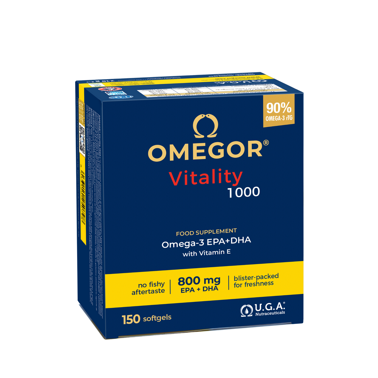 OMEGOR Vitality 1000 - 150 cápsulas