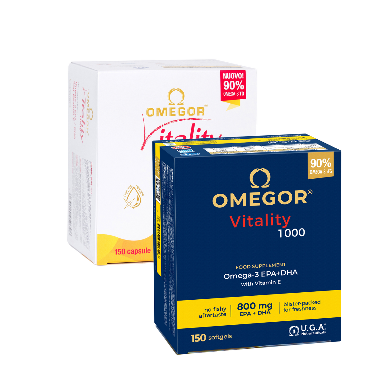 OMEGOR Vitality 1000 - 150 cápsulas