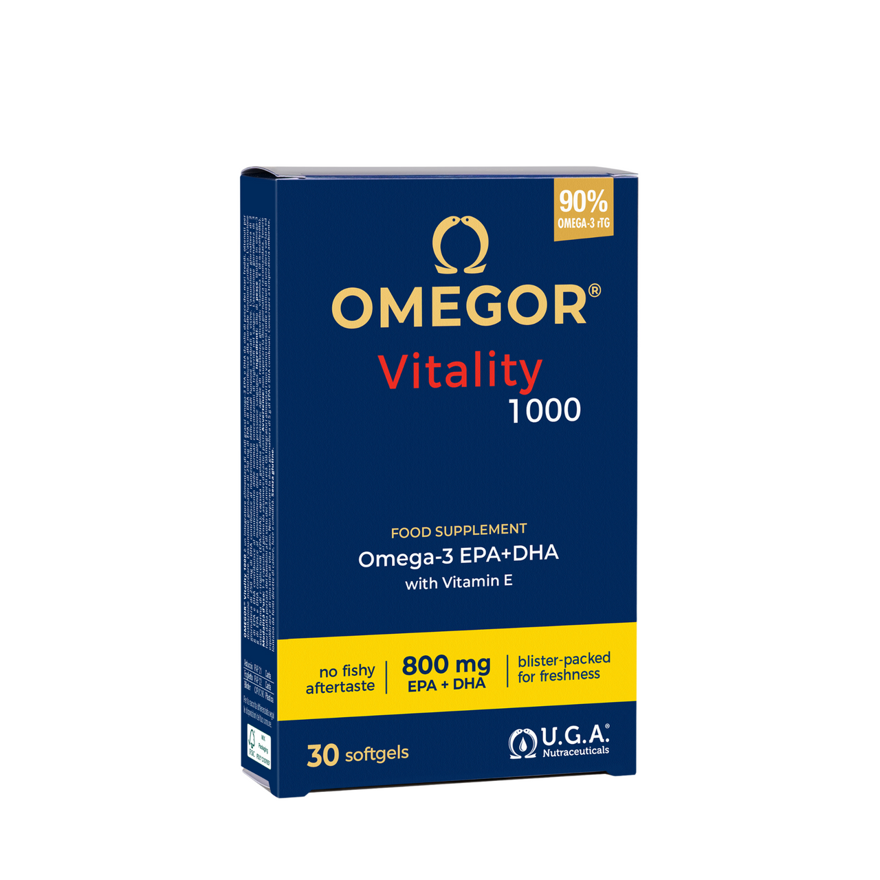 OMEGOR Vitality 1000 - 30 cápsulas