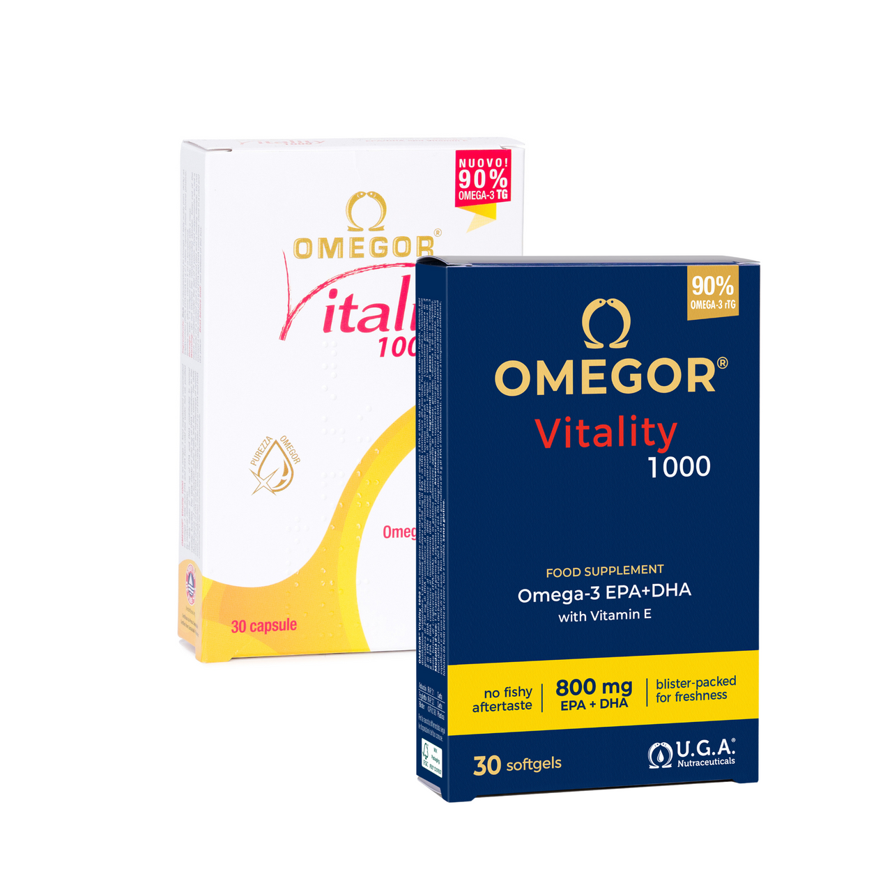 OMEGOR Vitality 1000 - 30 cápsulas