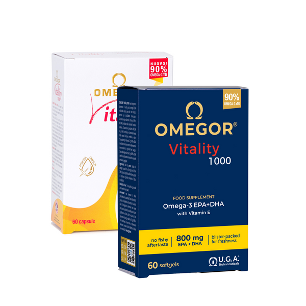 OMEGOR Vitality 1000 - 60 cápsulas