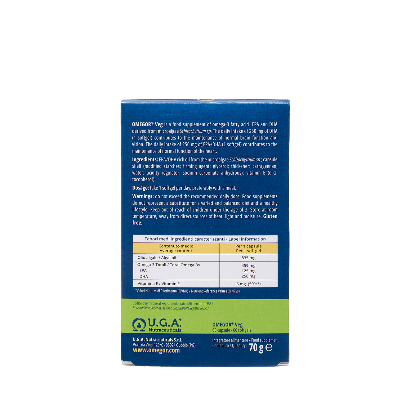 OMEGOR Vegetal