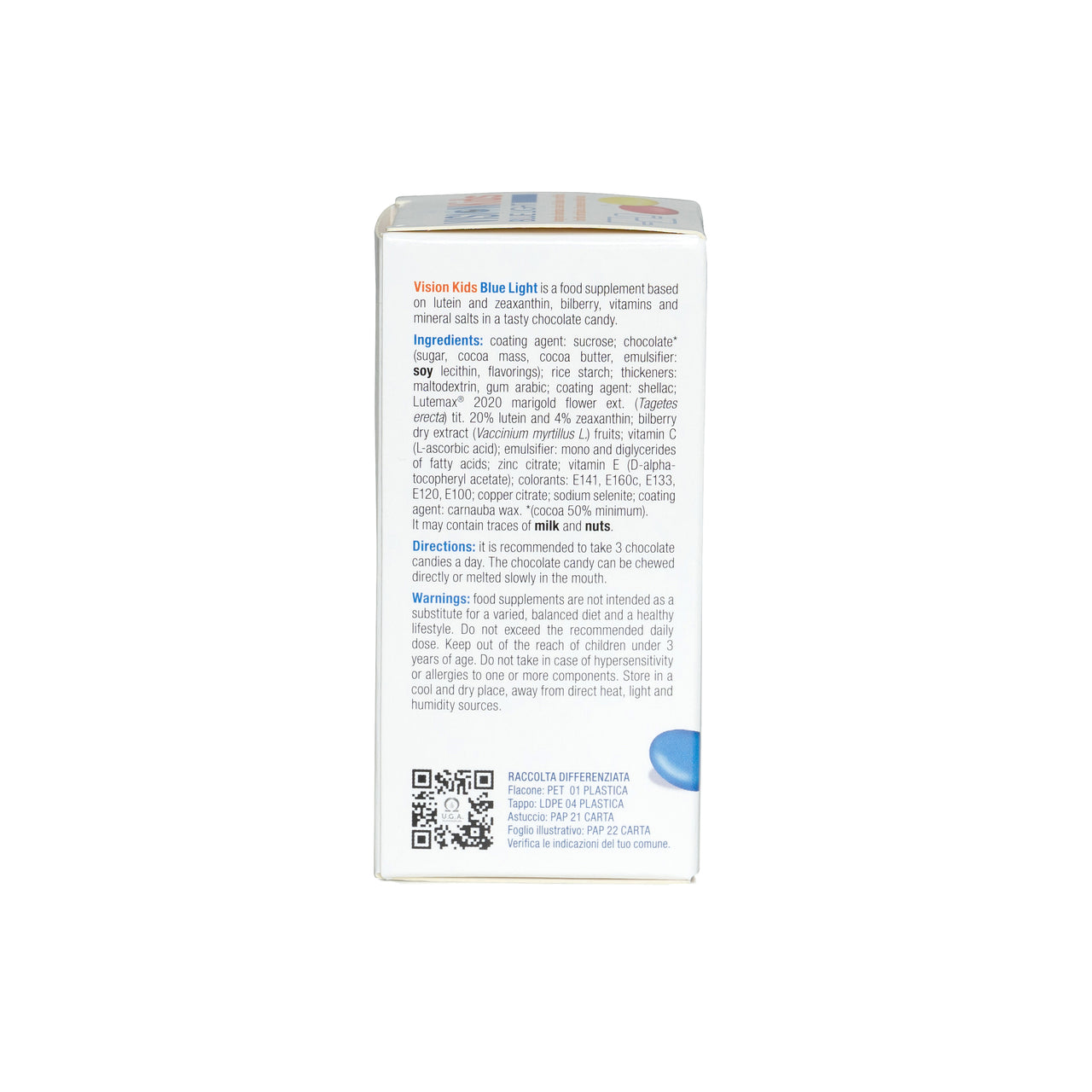 Vision Kids Luz Azul Lado Izquierdo