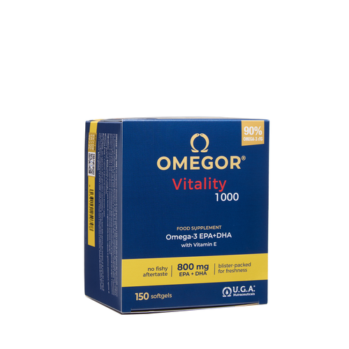 OMEGOR Vitality 1000 - 150 cápsulas