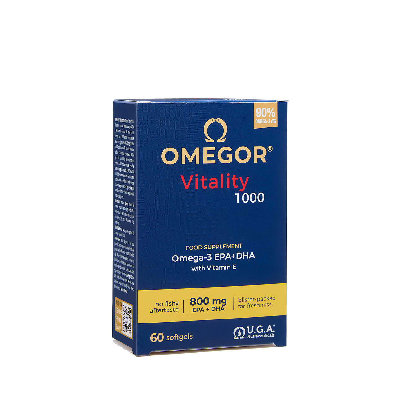 OMEGOR Vitality 1000 - 60 cápsulas
