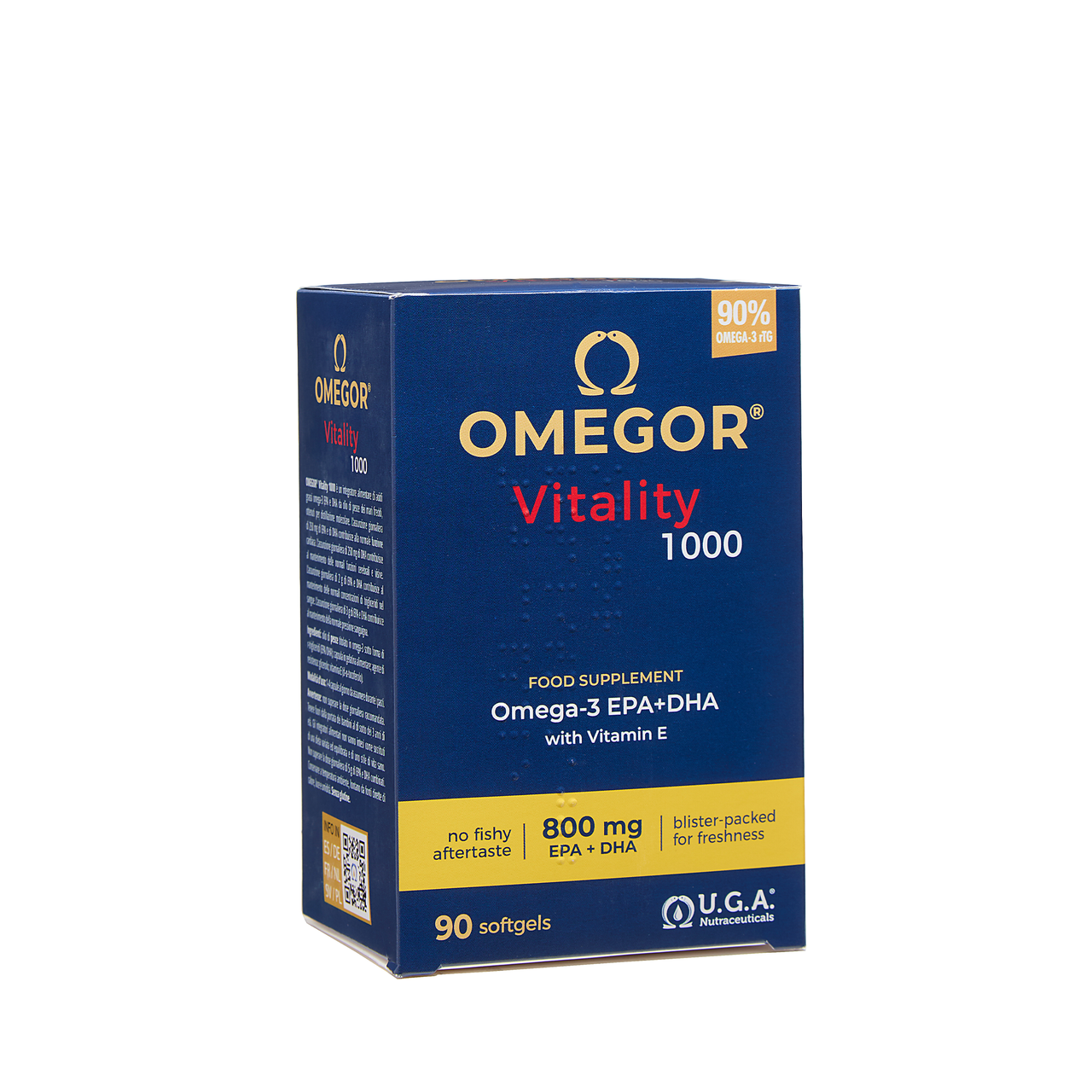 OMEGOR Vitality 1000 - 90 cápsulas